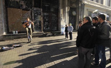Istanbul/Türkiye-14 Haziran 2019: sokak manzaraları