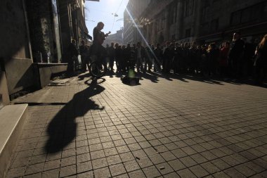 Istanbul/Türkiye-14 Haziran 2019: sokak manzaraları