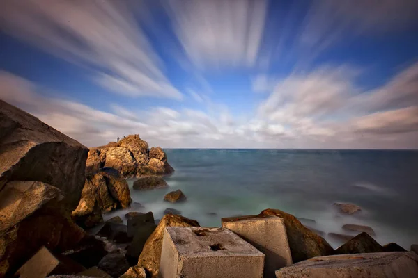 Various Famous Places Long Exposure Sunset Sunrise — Stock Photo, Image