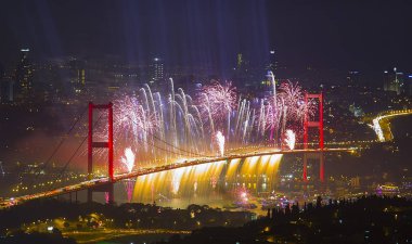 Çeşitli ülkelerden gelen gece fotoğrafları