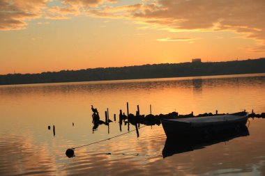 Uzun pozlama iskelesi ve manzarası