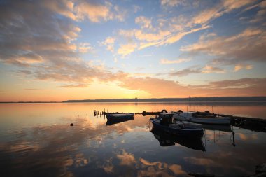 Uzun pozlama iskelesi ve manzarası