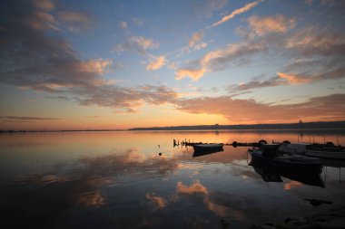 Uzun pozlama iskelesi ve manzarası