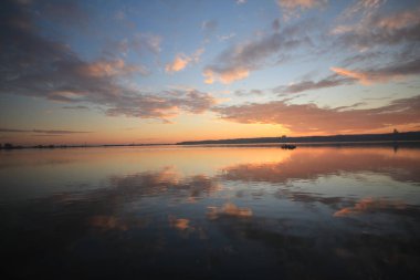 Uzun pozlama iskelesi ve manzarası