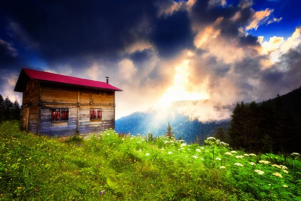 Uitzicht Oostelijke Zwarte Zee Kackar Mountains — Stockfoto