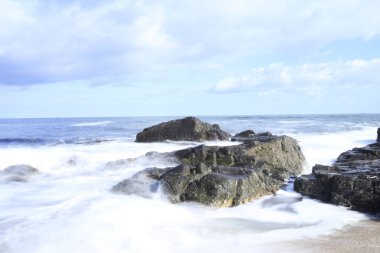 Istanbul Takımadaları deniz ve ufuk çizgisi