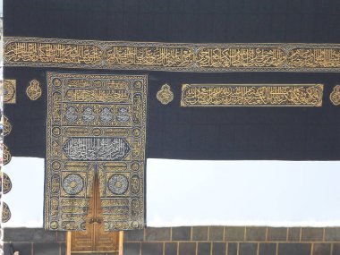 Suudi Arabistan-Mekke 20 Haziran 2019, Müslümanlar ibadet kutsal arazi içinde.