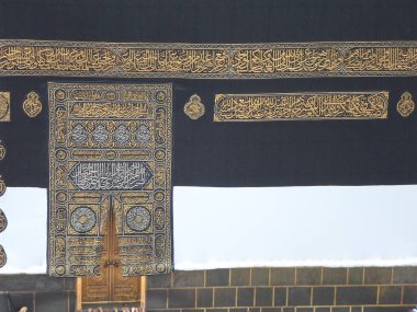 Suudi Arabistan-Mekke 20 Haziran 2019, Müslümanlar ibadet kutsal arazi içinde.