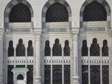 Suudi Arabistan-Mekke 20 Haziran 2019, Müslümanlar ibadet kutsal arazi içinde.