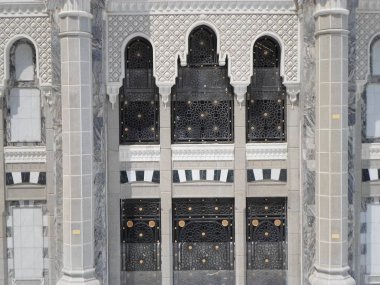 Suudi Arabistan-Mekke 20 Haziran 2019, Müslümanlar ibadet kutsal arazi içinde.