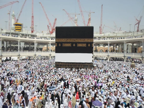 Arabia Saudita Mecca Giugno 2019 Musulmani Adorano Terra Santa — Foto Stock