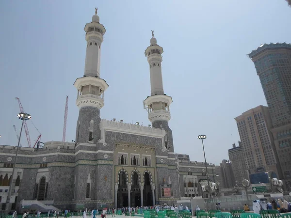 Arábia Saudita Meca Junho 2019 Muçulmanos Adoram Terra Santa — Fotografia de Stock