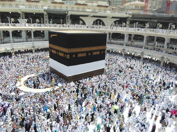 Saoedi Arabië Mekka Juni 2019 Moslims Aanbidden Het Heilige Land — Stockfoto