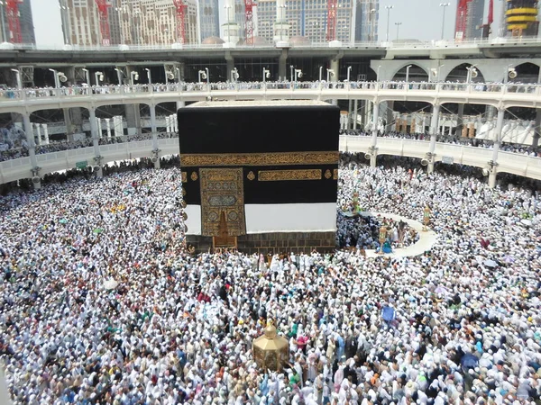 Саудівська Аравія Мекка Червня 2019 Мусульмани Поклоніння Святій Землі — стокове фото