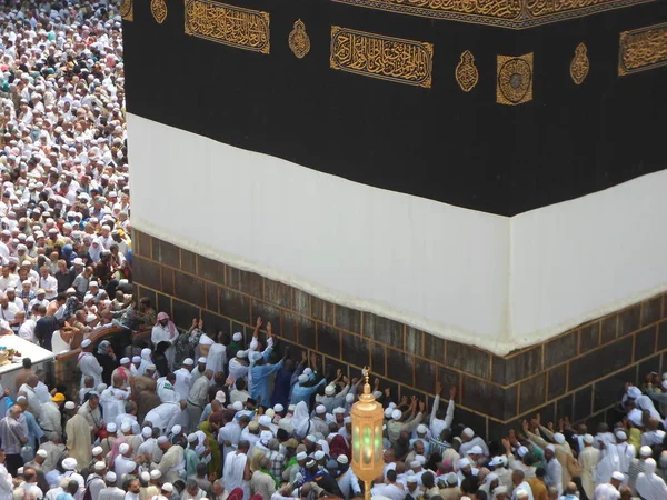Arabia Saudyjska Mekka Czerwca 2019 Muzułmanie Kultu Ziemi Świętej — Zdjęcie stockowe