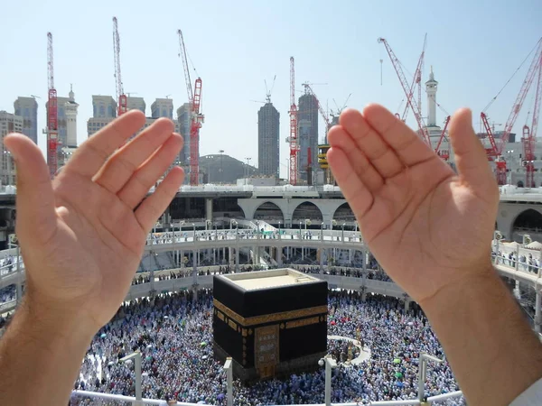 Saudi Arabia Mecca June 2019 Muslims Worship Holy Land — Stock Photo, Image