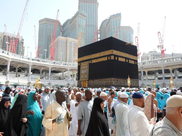 Arabia Saudyjska Mekka Czerwca 2019 Muzułmanie Kultu Ziemi Świętej — Zdjęcie stockowe