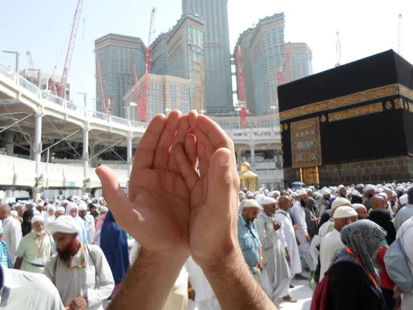 Arabia Saudita Mecca Giugno 2019 Musulmani Adorano Terra Santa — Foto Stock