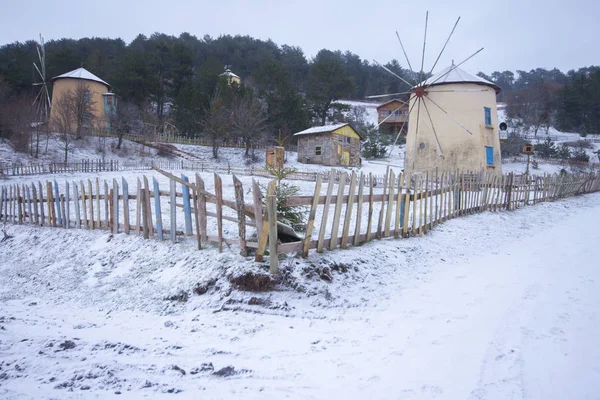 Lac Villages Cubuk Bolu Turquie — Photo