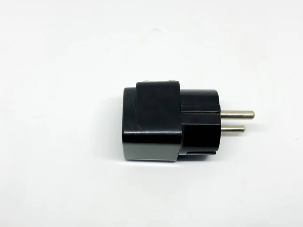 Universal Adapter White Background — Stock Photo, Image