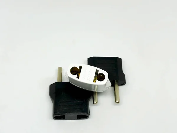 Adaptador Universal Fondo Blanco — Foto de Stock