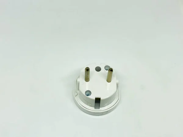 Universal Adapter White Background — Stock Photo, Image