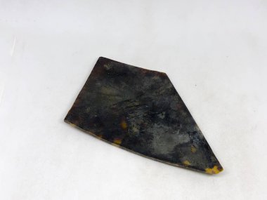 Sıkıştırılmış Kaplumbağa Kabuğu Beyaz Arka Plan