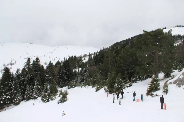 Uludag Skigebiet Bursa — Stockfoto