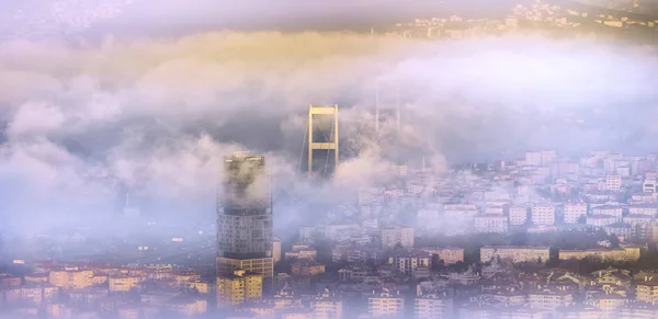 Puente Del Bósforo Ciudad Estambul — Foto de Stock