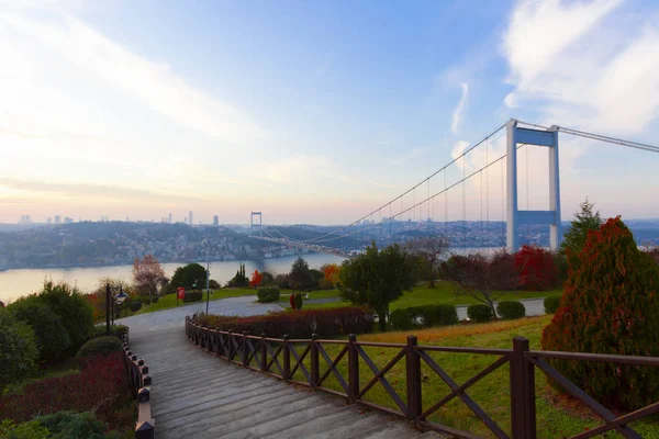 Bosphorus Bridge Istanbul City — Stock Photo, Image