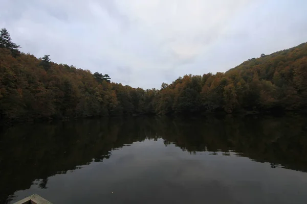 Park Narodowy Yedigoller Jesienią — Zdjęcie stockowe