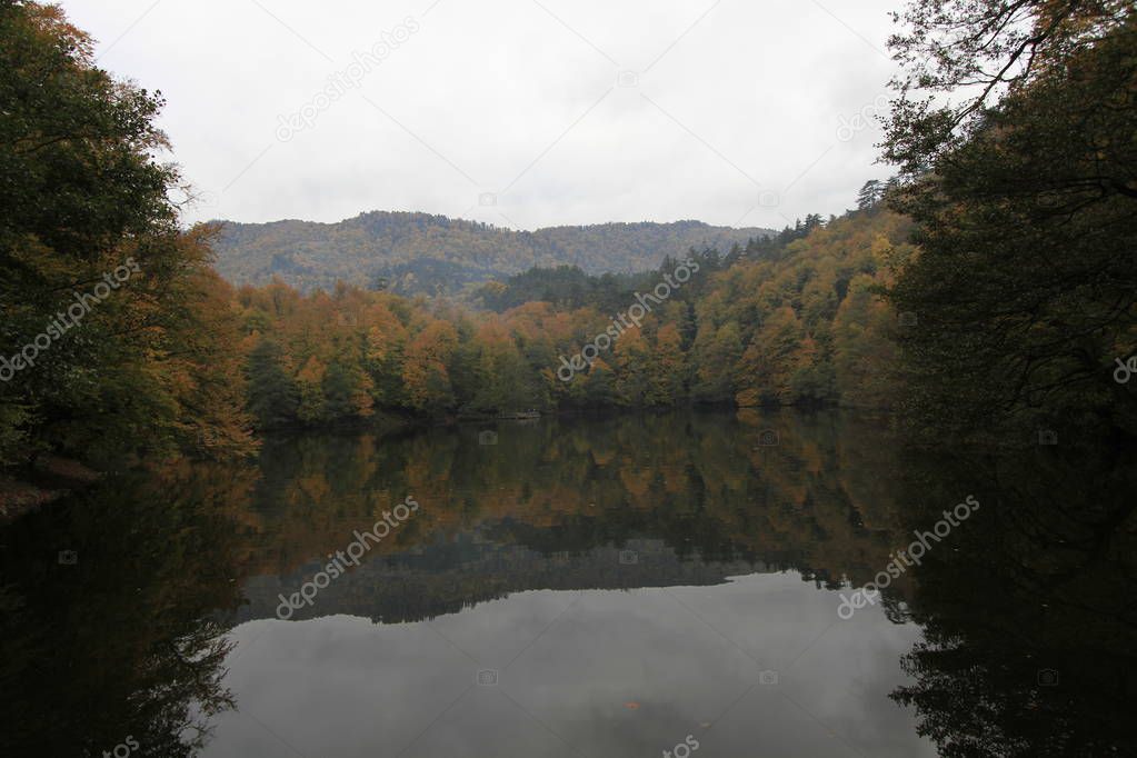 Yedigoller National Park in Autumn