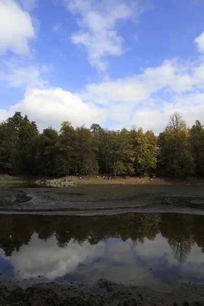 Sonbaharda Yedigöller Milli Parkı — Stok fotoğraf