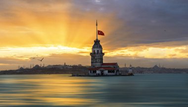 Kızlık kule boğaz boğaz Istanbul, Türkiye