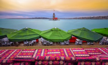 Kızlık kule boğaz boğaz Istanbul, Türkiye