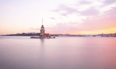 Kızlık kule boğaz boğaz Istanbul, Türkiye