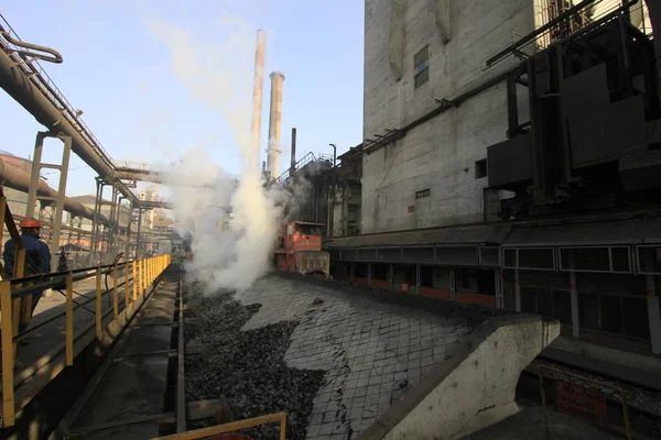 Pabrik Besi Dan Baja Karabuk — Stok Foto