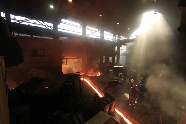 Karabuk Ijzer Staalfabriek — Stockfoto