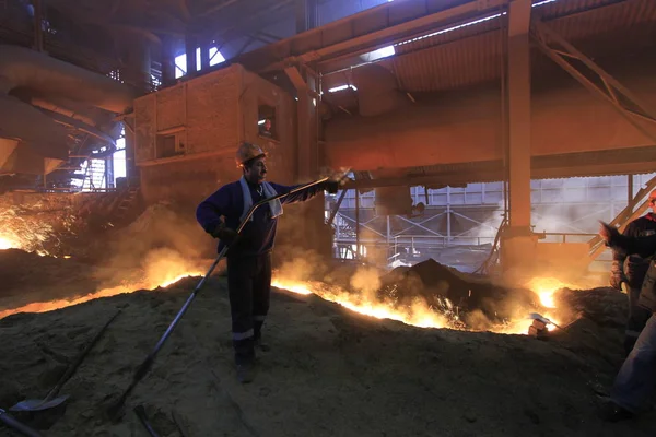 カラブク鉄鋼工場 — ストック写真