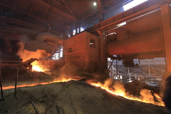 卡拉比克钢铁厂 — 图库照片
