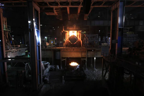 卡拉比克钢铁厂 — 图库照片