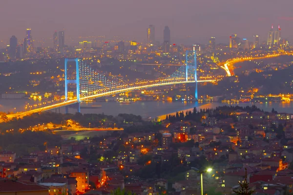 Pont Bosphore Skyline Istanbul — Photo