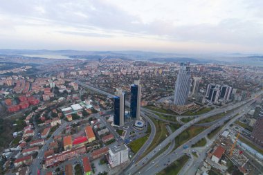 istanbul gece ve Manzara kenti