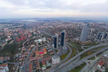 istanbul gece ve Manzara kenti