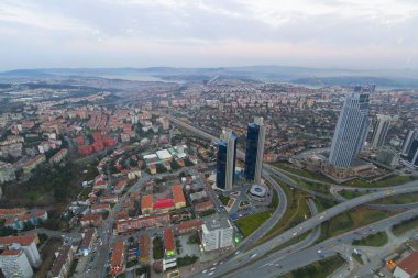 istanbul gece ve Manzara kenti