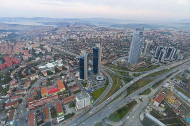 istanbul gece ve Manzara kenti