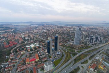 istanbul gece ve Manzara kenti