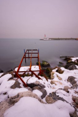 İstanbul'un Ile ilçesinden Karadeniz sahilinin görünümü
