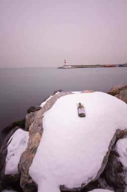 İstanbul'un Ile ilçesinden Karadeniz sahilinin görünümü