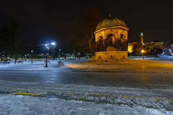 Blå Moskén Från Mehmet Akif Ersoy Park — Stockfoto